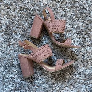 Lauren Conrad chunky heels